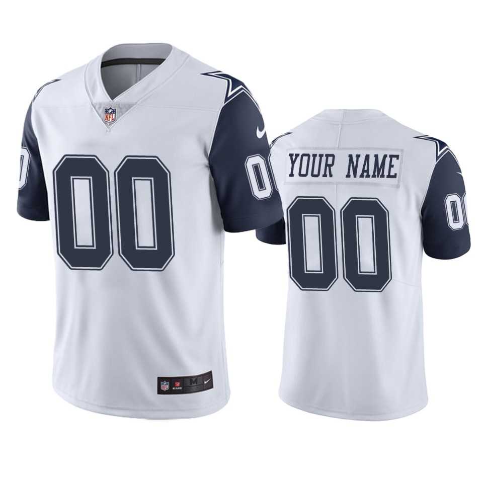 Customized Men & Women & Youth Nike Cowboys White Rush Limited Jersey,We sell and wholesale Customized Men & Women & Youth Nike Cowboys White Rush Limited Jersey on line form chian!